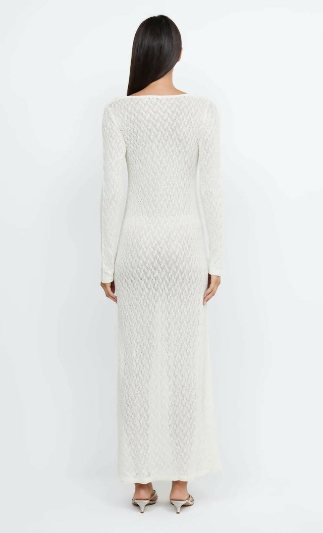 Bec & Bridge Sammy Key Knit Long Sleeve Maxi Dress