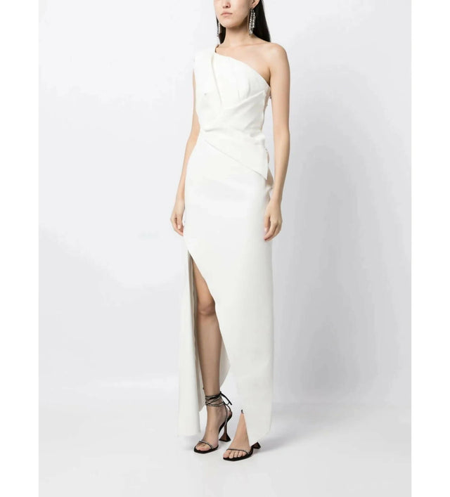 Rachel Gilbert Luna Gown Ivory