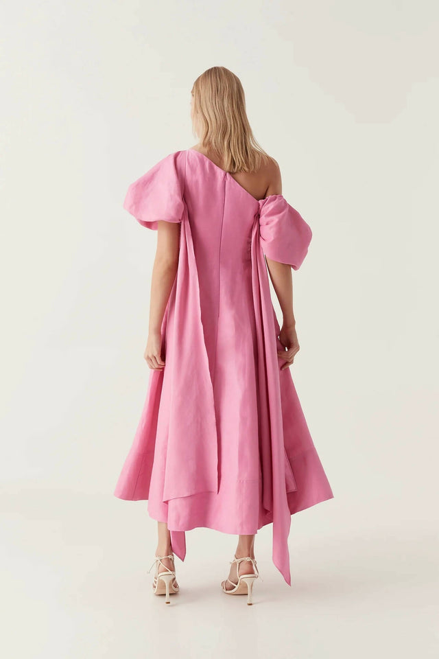 AJE - AJE Arista Tulip Sleeve Midi Dress