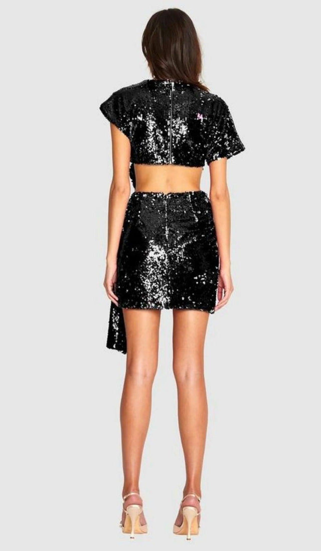 Alice McCall - Alice McCall Orchid Mini Dress Black