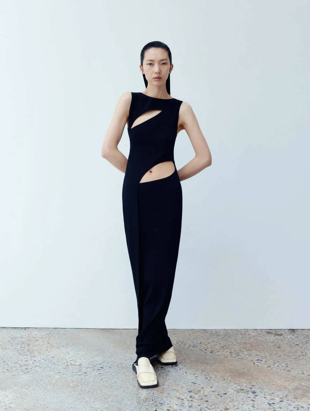 Sir The Label Nadja Maxi Dress in Black