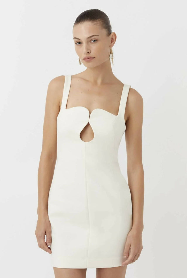 Camilla and Marc - Camilla And Marc Brixton Mini Dress in Cream