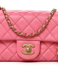 Chanel - Chanel Quilted Pearl Crush Mini Flap Bag