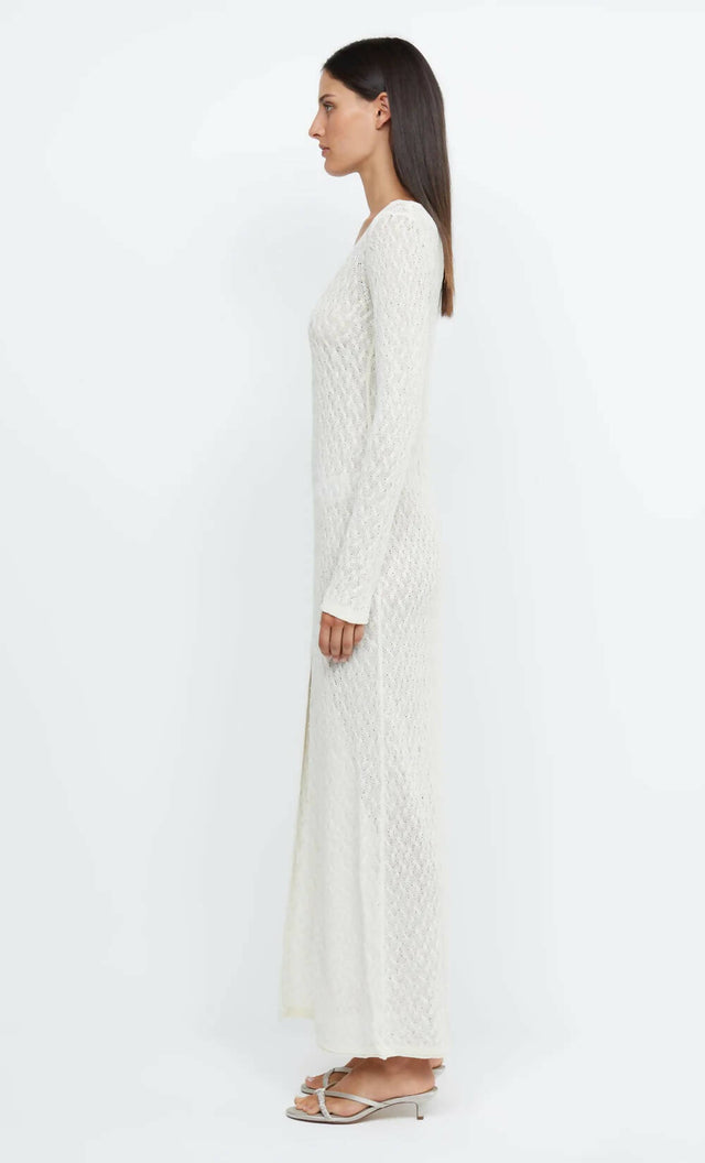 Bec & Bridge Sammy Key Knit Long Sleeve Maxi Dress