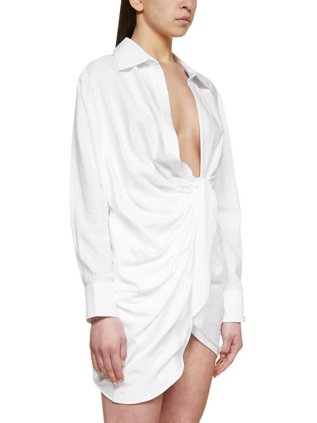 Jacquemus Ruched Mini Dress - Passion For Fashion 