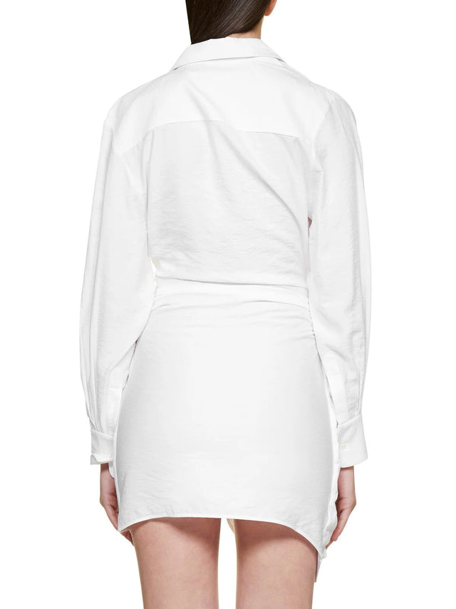 Jacquemus Ruched Mini Dress - Passion For Fashion 