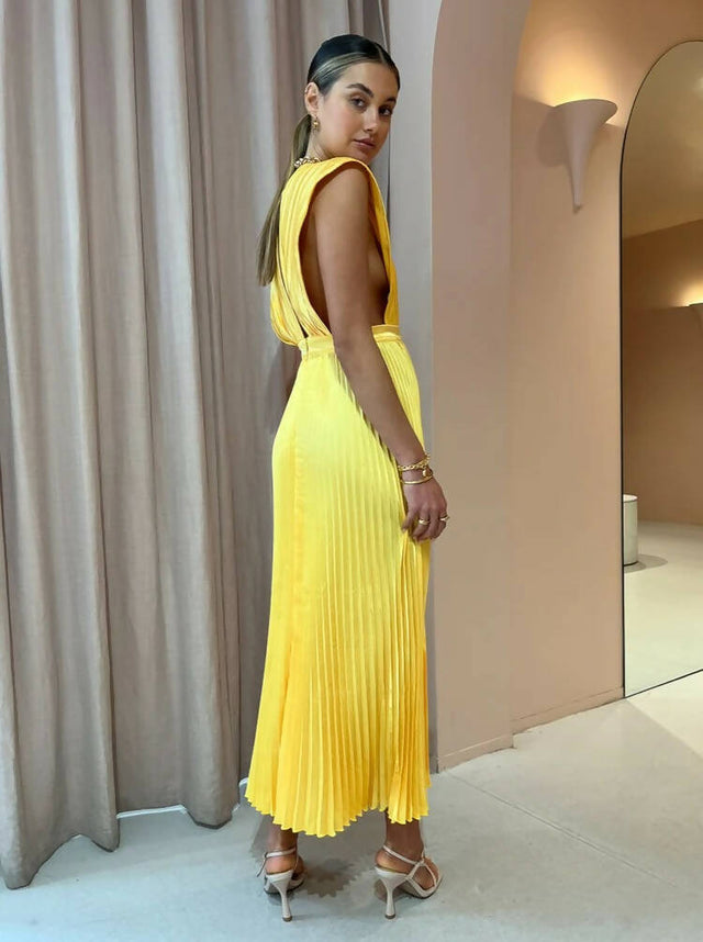 L'IDEE - L’Idee Gala Gown Canary