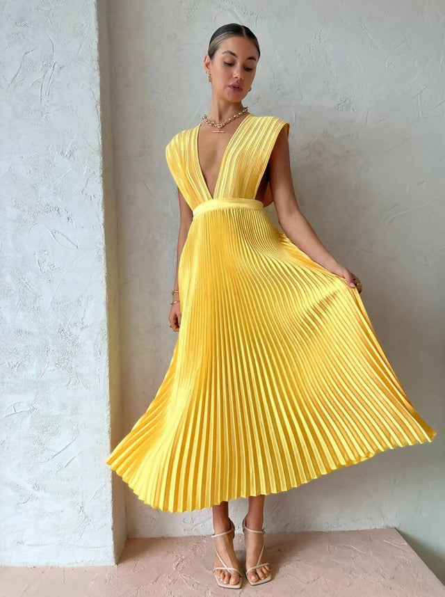 L'IDEE - L’Idee Gala Gown Canary