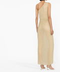 OSEREE - Oseree Lumerie one-shoulder dress
