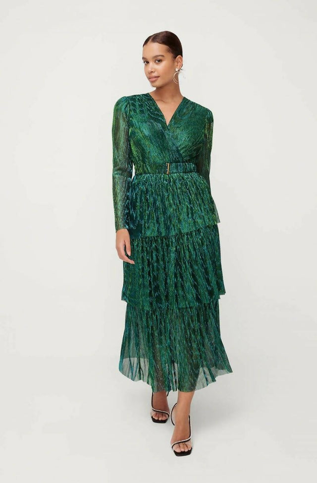 Outfit Of The Day - Sheike Emerald - All That Sparkles Midi Dress