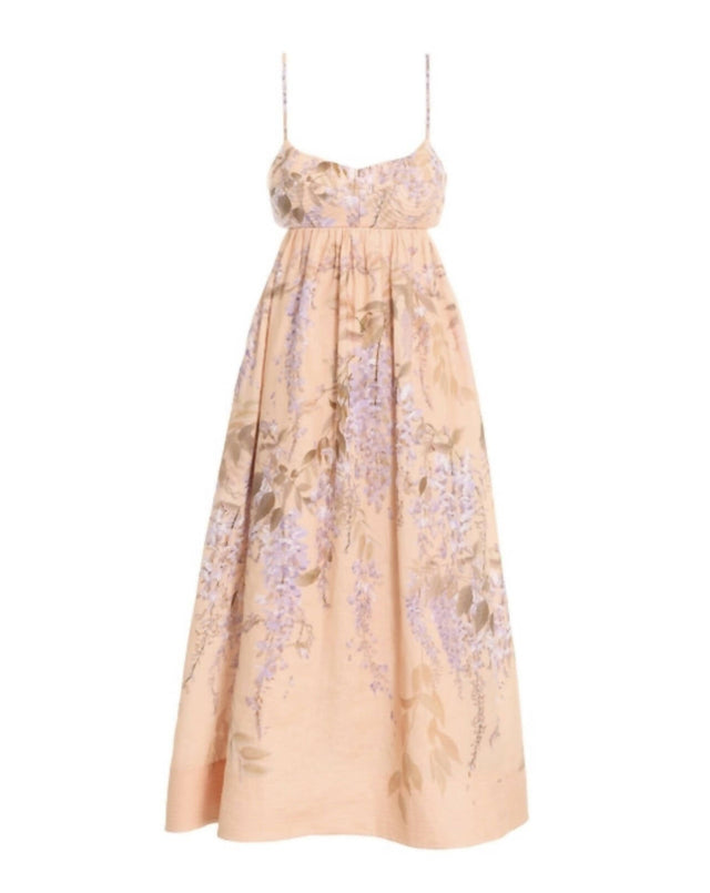 Outfit Of The Day - Zimmermann Rosa Bralette Midi Dress