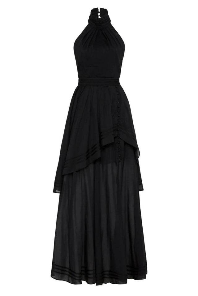 Aje Bungalow Sienna Dress Black