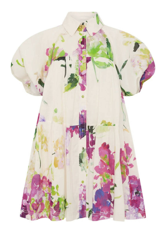 Aje Pablo Smock Mini Dress