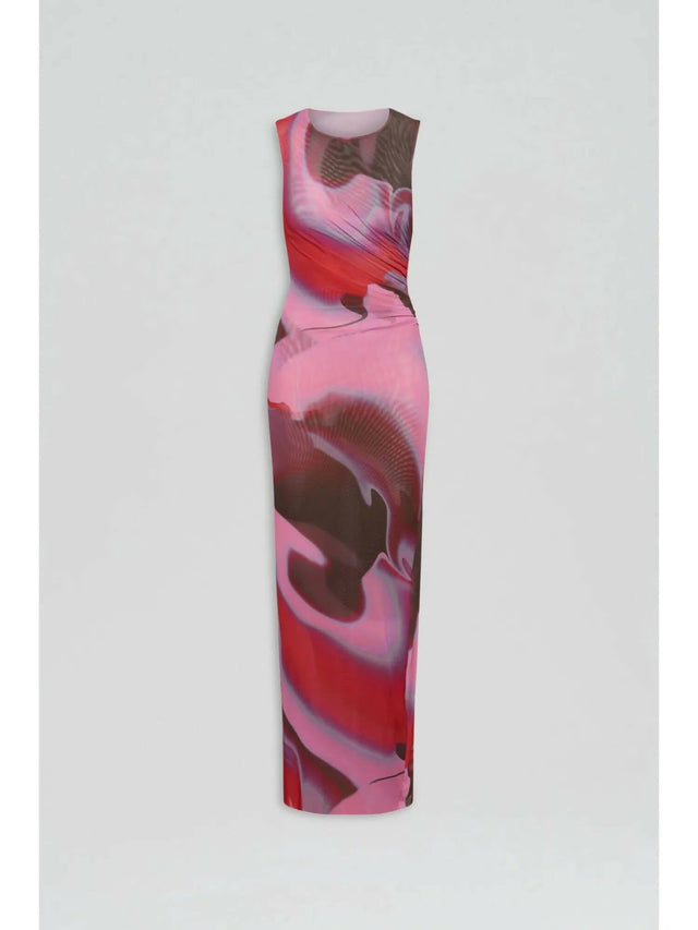 Scanlan Theodore - Scanlan Theodore Italian Watercolour Maxi Dress