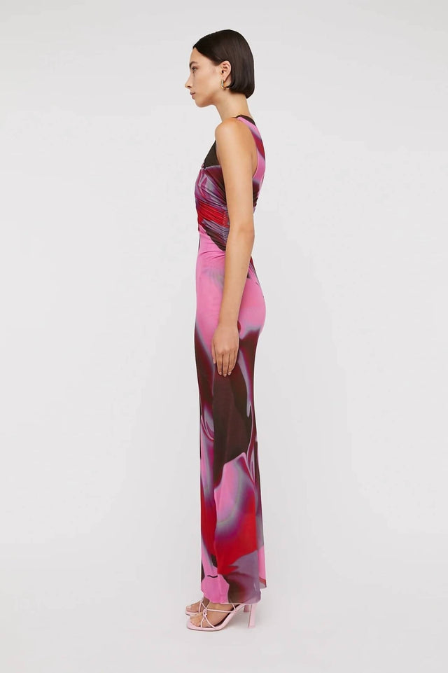 Scanlan Theodore - Scanlan Theodore Italian Watercolour Maxi Dress