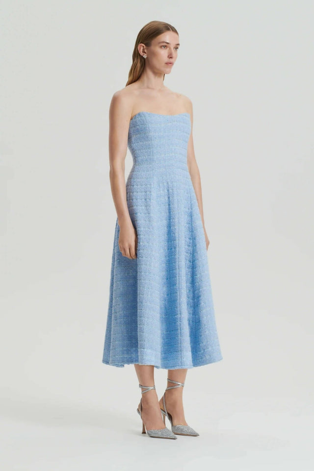 Scanlan Theodore - Scanlan Theodore Tweed Boucle Dress