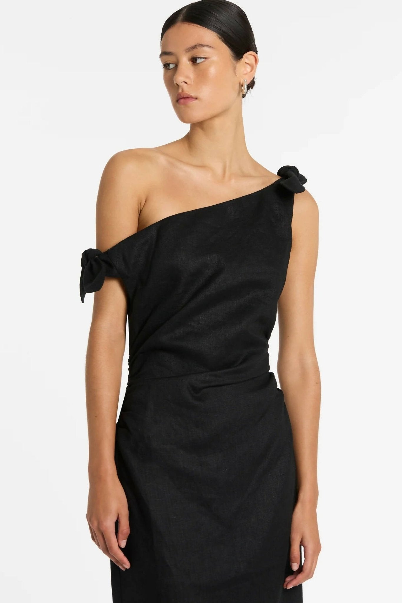 Sir the label one shoulder dress sale