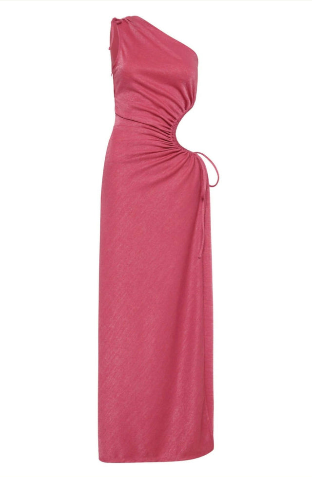 SONYA MODA - Sonya Moda Nour Pink Shimmer Maxi Dress