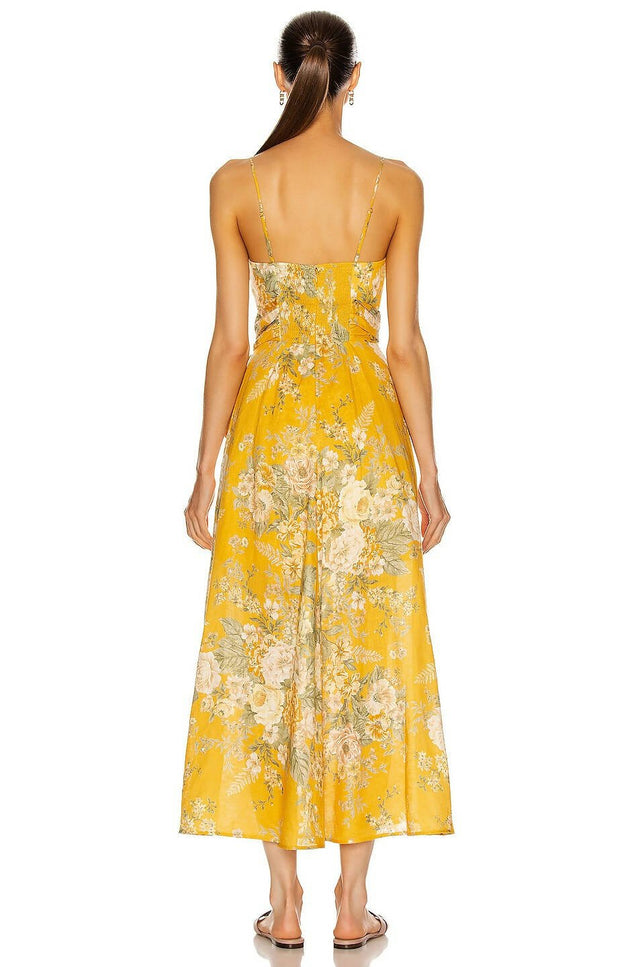 Zimmermann - Zimmermann Amelie Scarf Tie Dress - Amber Floral