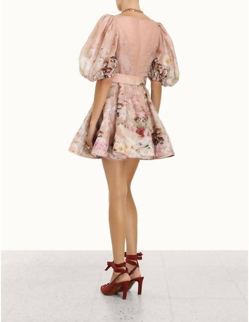 Zimmermann - Zimmermann Dancer Puff Sleeve Mini Dress