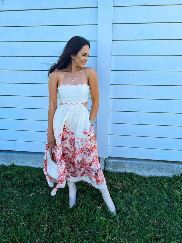 Zimmermann - Zimmermann Devi Scalloped Midi