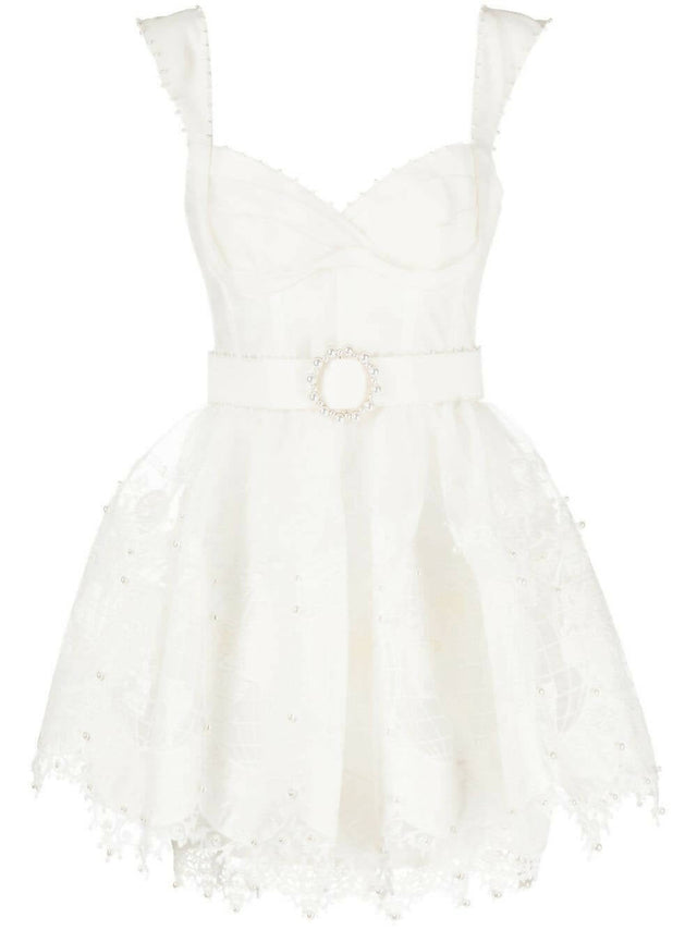 Zimmermann - Zimmermann High Tide Embellished Mesh Mini