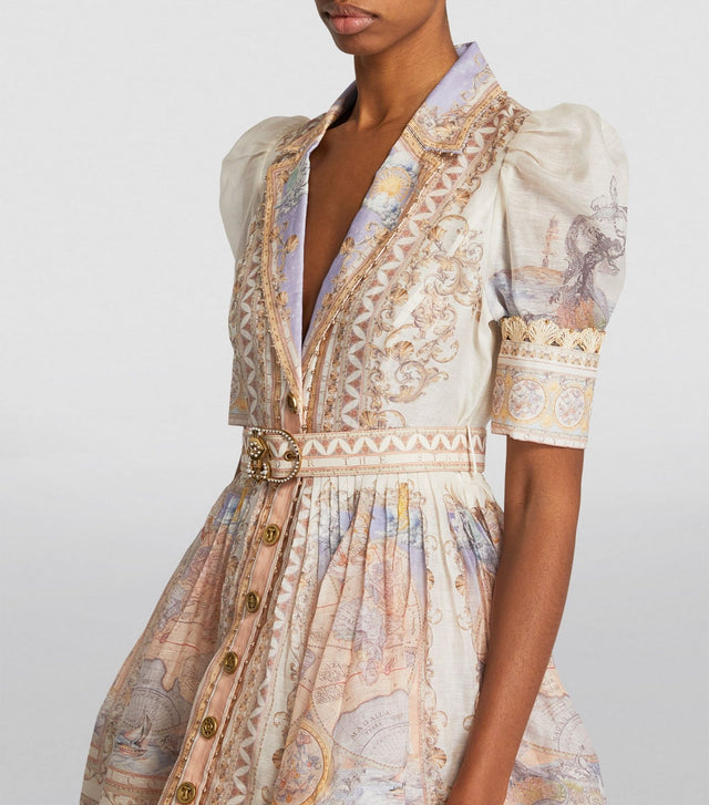 Zimmermann - Zimmermann High Tide Odyssey Shirt Dress