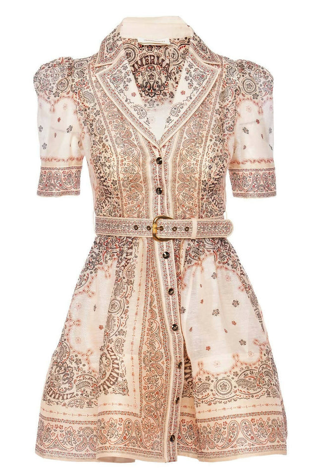 Zimmermann - Zimmermann Matchmaker Mini Shirt Dress