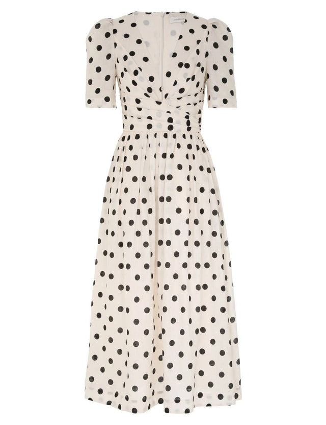 Zimmermann - Zimmermann V Neck Midi Dress