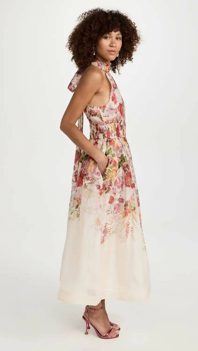 Zimmermann - Zimmermann Wonderland Halter Dress